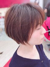 フェアリーパーフェクト(FAIRY PERFECT)&nbsp;抜け感ひし形ナチュラルショートボブ