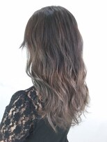 グレージュロング_ダブルバングブランジュ_ba237391