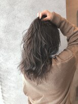 ヘアサロンエム 渋谷店(HAIR SALON M)&nbsp;外ハネボブ/アッシュブラウン/ネオウルフ/デザインカラー