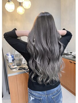 ウェイビーズ(WAVY'S) アイスグレージュ/外国人風/バレイヤージュ/ダブルカラー