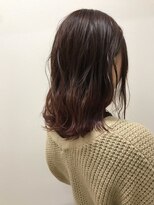 モルニ(MORNI)&nbsp;モカブラウン_マロンベージュ Aラインボブ かきあげ