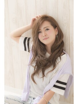 ミエル ヘア 新宿(miel hair) 〈mielhair新宿〉レイヤーロング イルミナカラー