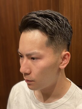 ヒロギンザ 田町店(HIRO GINZA) 七三ローフェード