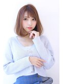 イメチェン前髪ひし形シルエットくびれエアリーミディ