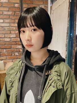 ボコカ(bococa) 【macana指名】カット ボブ 暗めカラー