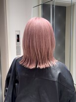 ロンドシェリ 仙台(Lond Cheri) 桜ピンク レイヤーカット ダブルカラー