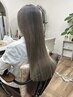 【艶レベル★★★】カット+カラー+髪質改善トリ（HC付）￥25080→￥22570