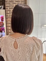 ヘアーアンドメイク ビス(HAIR&MAKE bis)&nbsp;ボブカット/まとまるボブ/立川美容室【黒田あさみ】