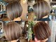 ロイズ ヘアデザイン アンド スパ(LOES)の写真/白髪ぼかしハイライト×くびれショートで都会的な大人女性に。一人一人に似合うショートをご提案♪