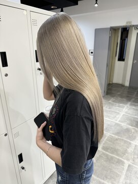 ペレ 栄店(PELE) 前髪/アンブレラカラー/こなれミディ/イメチェン/ウェーブパーマ