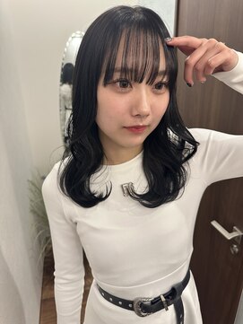 ヘアーラウンジルシェル(HAIR LOUNGE Le ciel) 【韓国女さん!】顔周りレイヤー