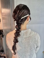 【編みおろし】結婚式/二次会/同窓会/銀座/有楽町/ヘア