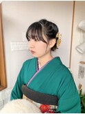 成人式ヘアセット