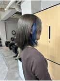 くびレイヤーエモージュ前髪ピンクベージュワンカール【高円寺】