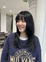 エアー 青山(AIR) レイヤーカット/黒髪/髪質改善/トリートメント/表参道青山