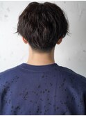 メンズ☆シャドウパーマ☆刈り上げセンターパート☆サーフカール