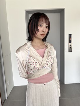 ローレンアオ(LOREN AO) ホワイトグレージュ/デジタルパーマ/チェリーブラウン/矢場町