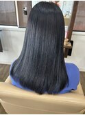 メテオ髪質改善カラー　ネイビーブルー