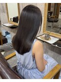 【amule hair】ラベンダーグレージュ髪質改善メテオカラー