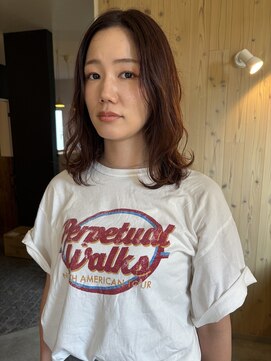 キツネ(KITSUNE) ミディアム /ピンクブラウン