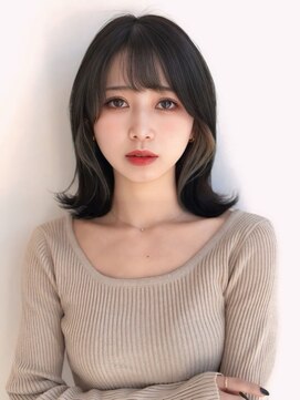 チャーム(CHARM) 20代30代40代に◎くびレイヤースタイル!インナーカラー