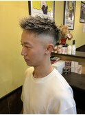 【SALON CHEESE】ブリーチカラー＿フェードカット＿韓国