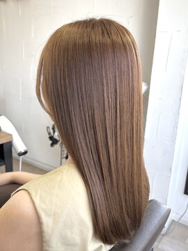 ハーティーモトヤワタ(hearty MOTOYAWATA) ツヤ髪 ミルクティーベージュ