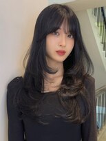 アクシス 栄店(`AXIS) 北野　小顔　黒髪　レイヤーロング