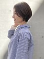 サーカス バイ ビュートリアム 青山(CIRCUS by BEAUTRIUM)&nbsp;大人可愛い　ショートボブは　短すぎず人気のあるスタイルです。