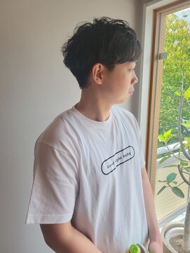 ツイギー 宮西店(TWiGGY) メンズ　シャドウパーマ