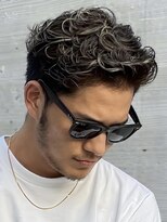 フィフス 大分(fifth)&nbsp;大分ラルフカールスペインカールメンズパーマオールバック30代