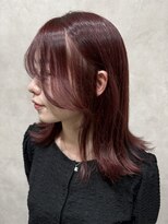 ミュウ(Miiiu)&nbsp;フェアリーレイヤー透明感カシスブラウンミディアム20代30代40代