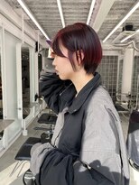 イル 天神大名店(ill)&nbsp;ブリーチなしWカラー/レッドカラー