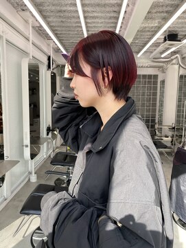 ブリーチなしWカラー/レッドカラー