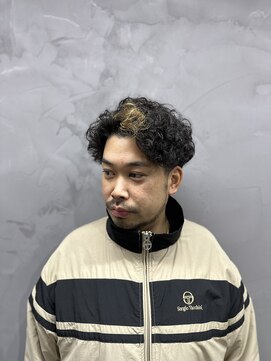 リラン 大宮(Lilan) ダークアッシュ/アッシュブラック/カルマパーマ/メンズパーマ