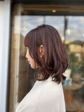アジュテヘアードレッシング(ajouter hair dressing) くびれボブ
