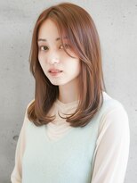 ニューヨークニューヨーク ピオレ姫路店(NYNY)&nbsp;前髪センターパート/ミディアムヘア