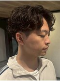 横浜シャドウパーマ緩めスパイラルパーマッシュ強め緩めウルフ
