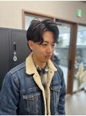 毛流れ/フェザー/シャドウ/かき上げ/アップバング/メンズパーマ