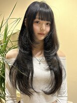 デディトゥ ルイール(dedyto luire)&nbsp;札幌大通レイヤーカットハッシュカット髪質改善韓国ボブ顔周り