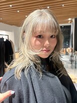 アオイ(aoi.)&nbsp;【薬院/福岡/ブリーチ/ベージュ/レイヤー/ダブルカラー】