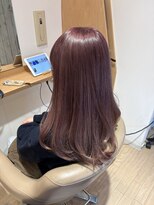 アンフィ 東京(Amphi)&nbsp;【ケアブリーチでできる!!ツヤ感ラベンダーピンク♪】