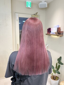 シアアルン 新小岩店(SHEER alun) ピンクカラー/ケアブリーチ