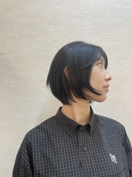 エクラート リラ 立川店(ECLART lilas.) 前下がりショートボブ