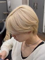 アンダーバーホワイト 広島 本通店(_WHITE) メンズハイトーン/ホワイトブロンド/2ブリーチ/ダメージレス