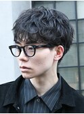 メンズパーマルーズパーマシャドウパーマッシュゆるめ