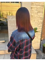 ヘアーメイク ラグズ(Hair Make Luxtz) 艶カラー×白髪ぼかしイメチェン