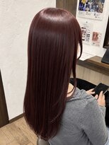 アミリー ひたち野うしく店(Amily)&nbsp;ハイライトバレイヤージュダブルカラーケアブリーチ20代30代