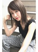 20代30代40代50代小顔カット黒髪ワンレンボブルフネビージュ前髪