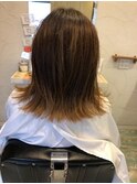 お手入れ楽ちん外ハネミディアム